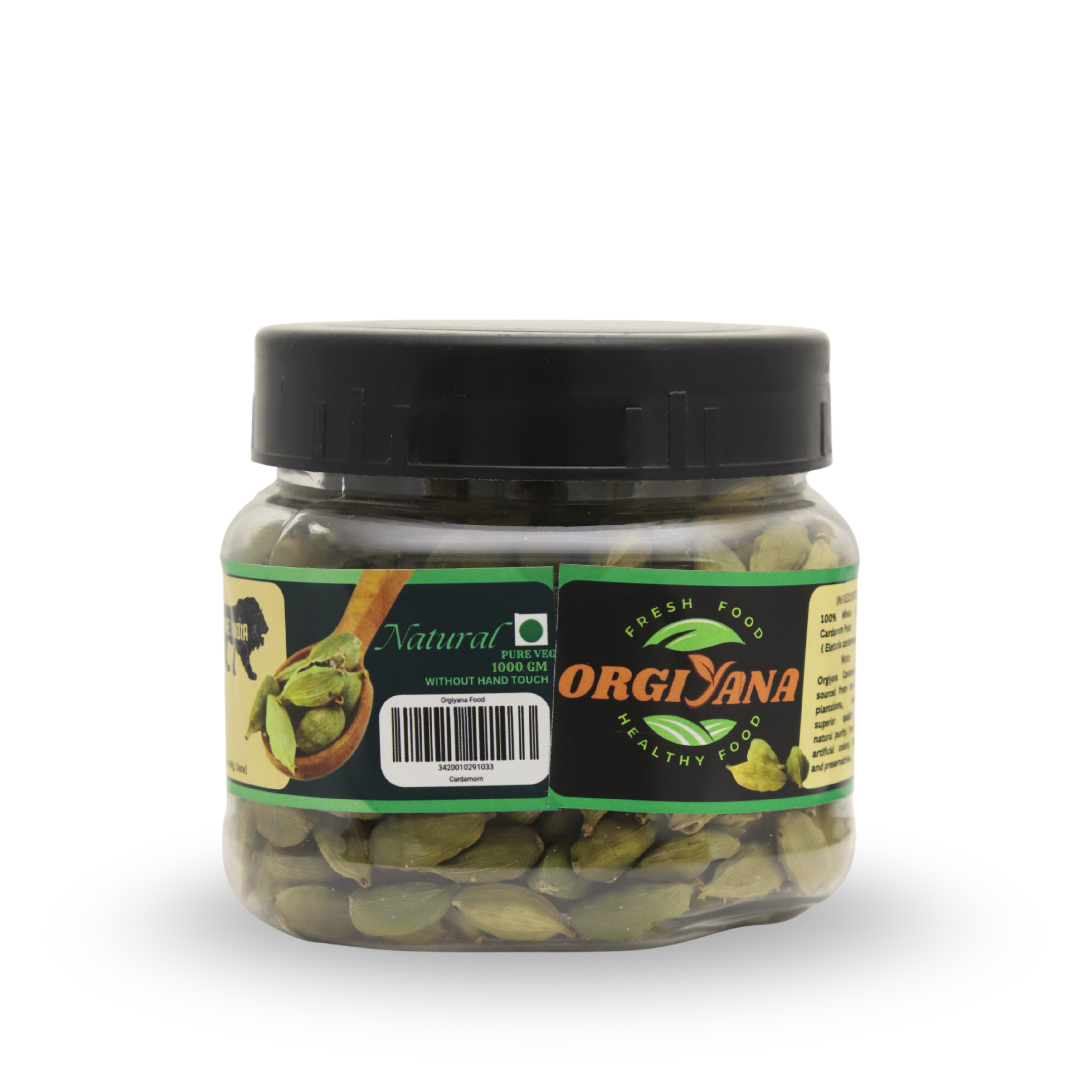 Organic Cardamom (250 gm)