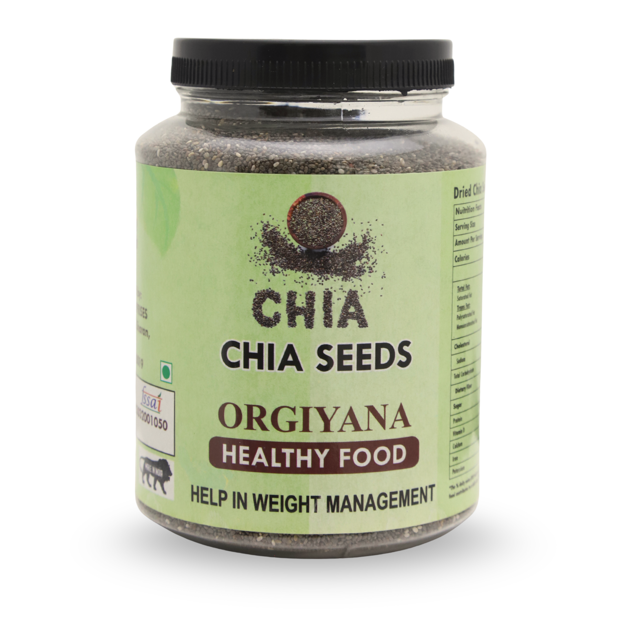 Organic Chia Seeds (500 gm)