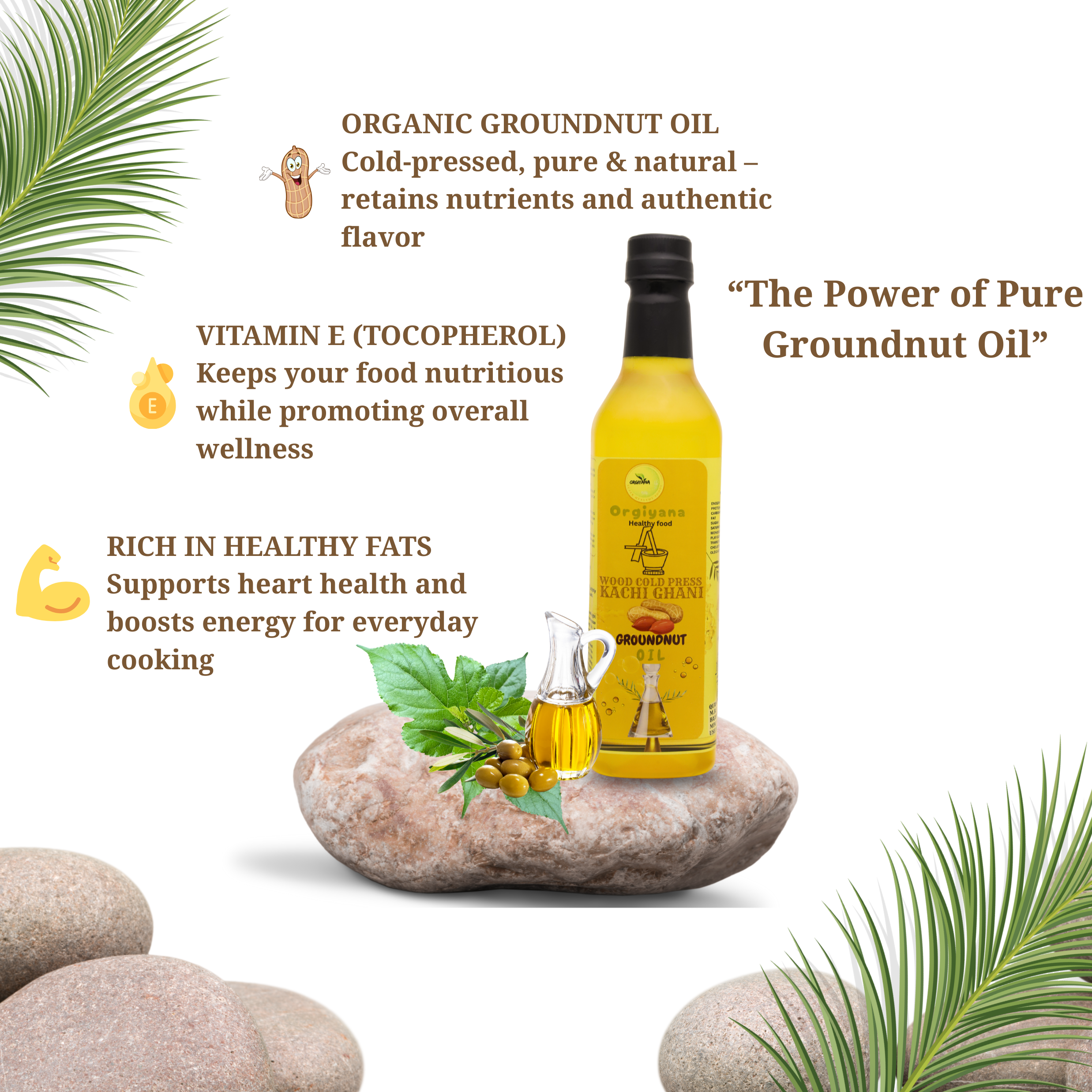 Organic Groundnut Oil