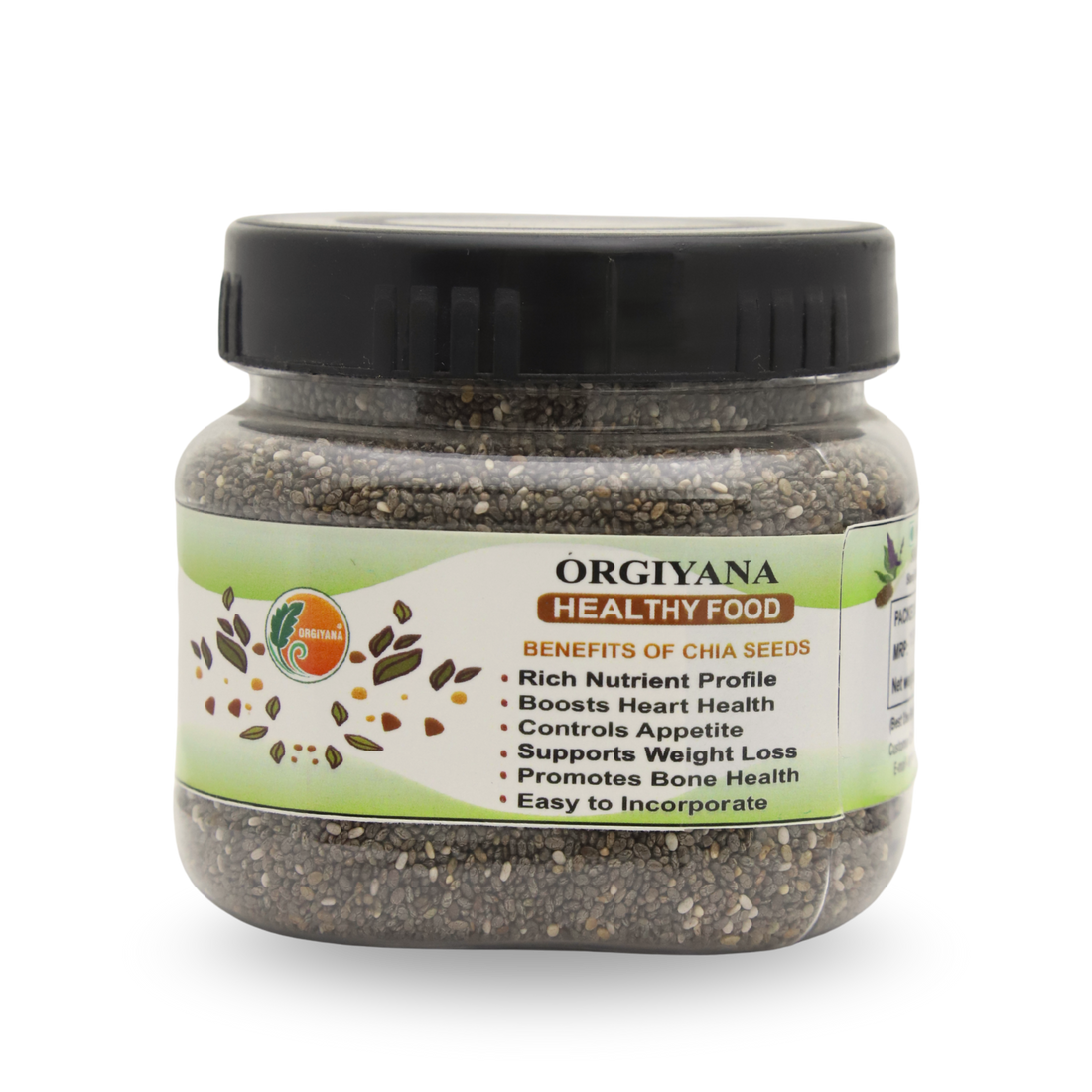 Organic Chia Seeds (250 gm)