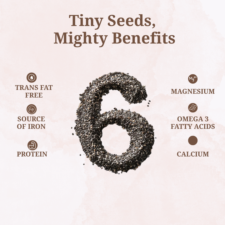 Organic Chia Seeds (250 gm)