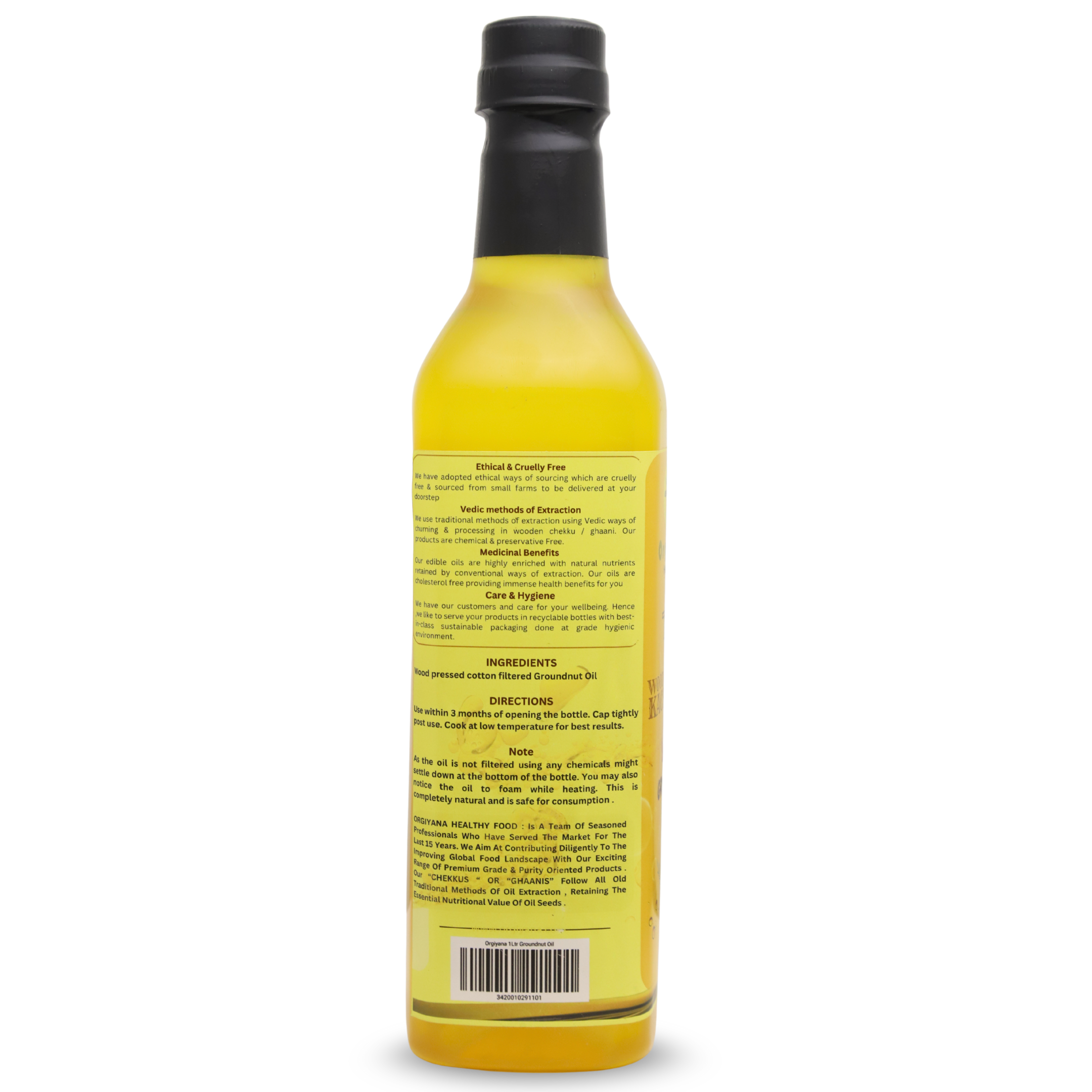 Organic Groundnut Oil