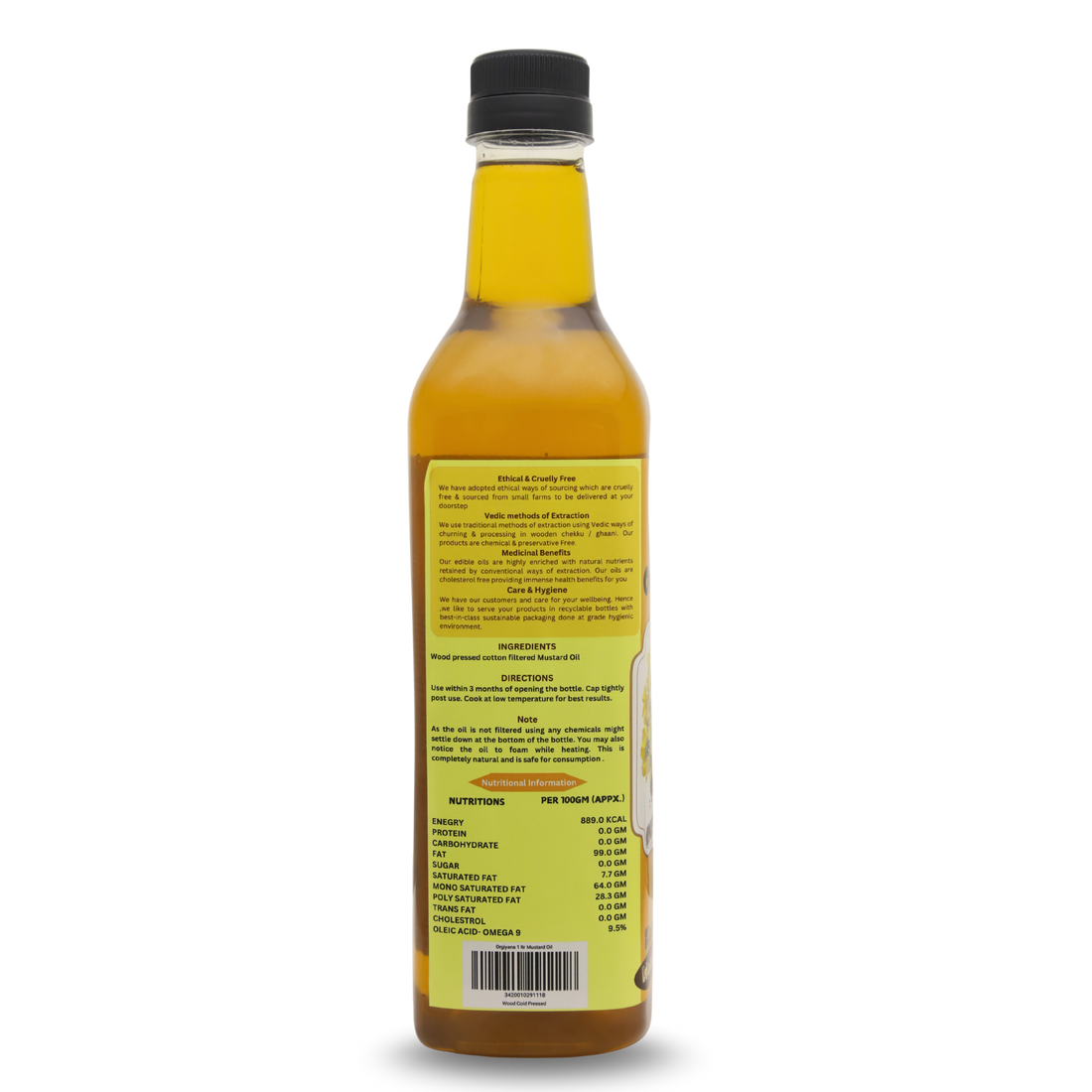 Organic Mustard Oil