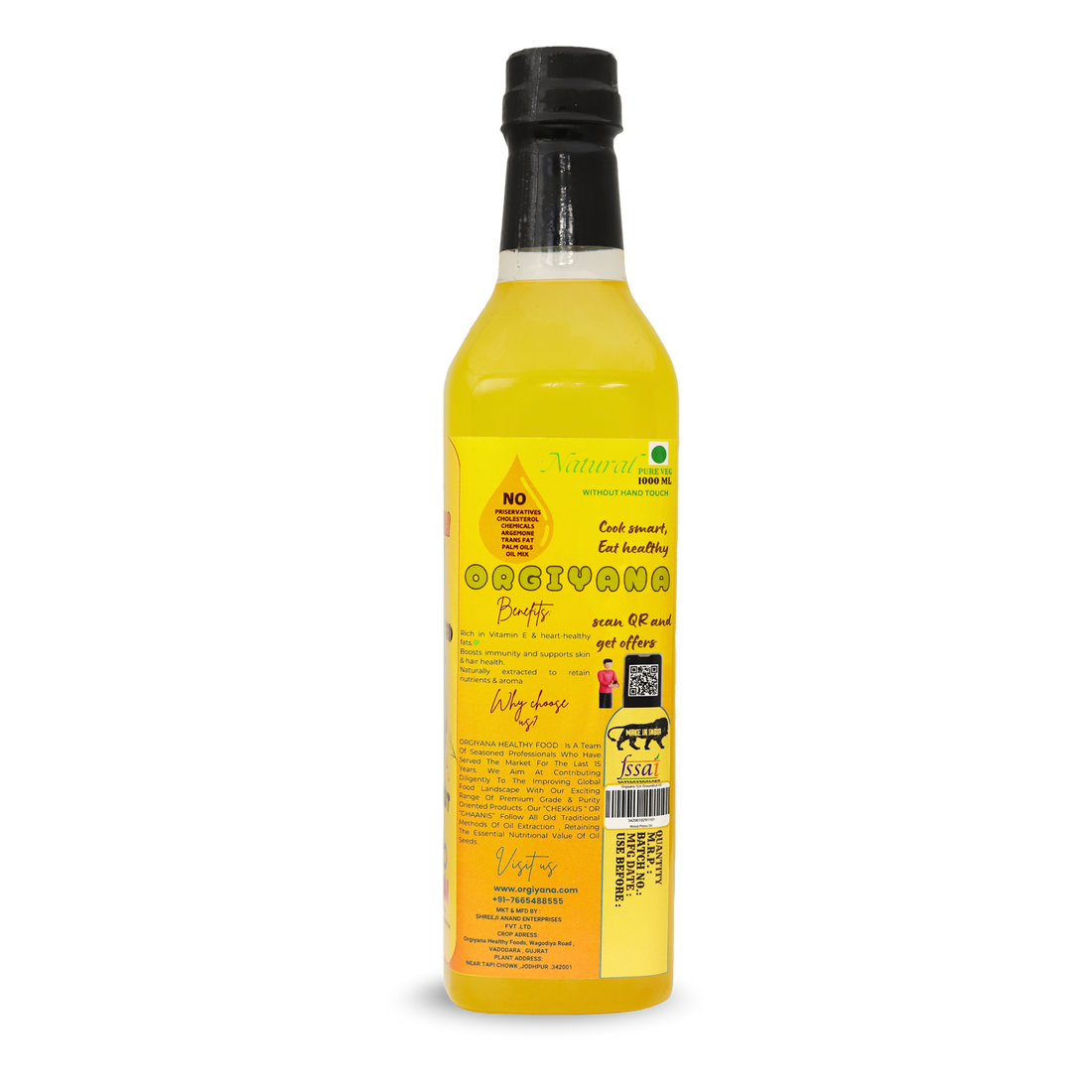 Organic Groundnut Oil