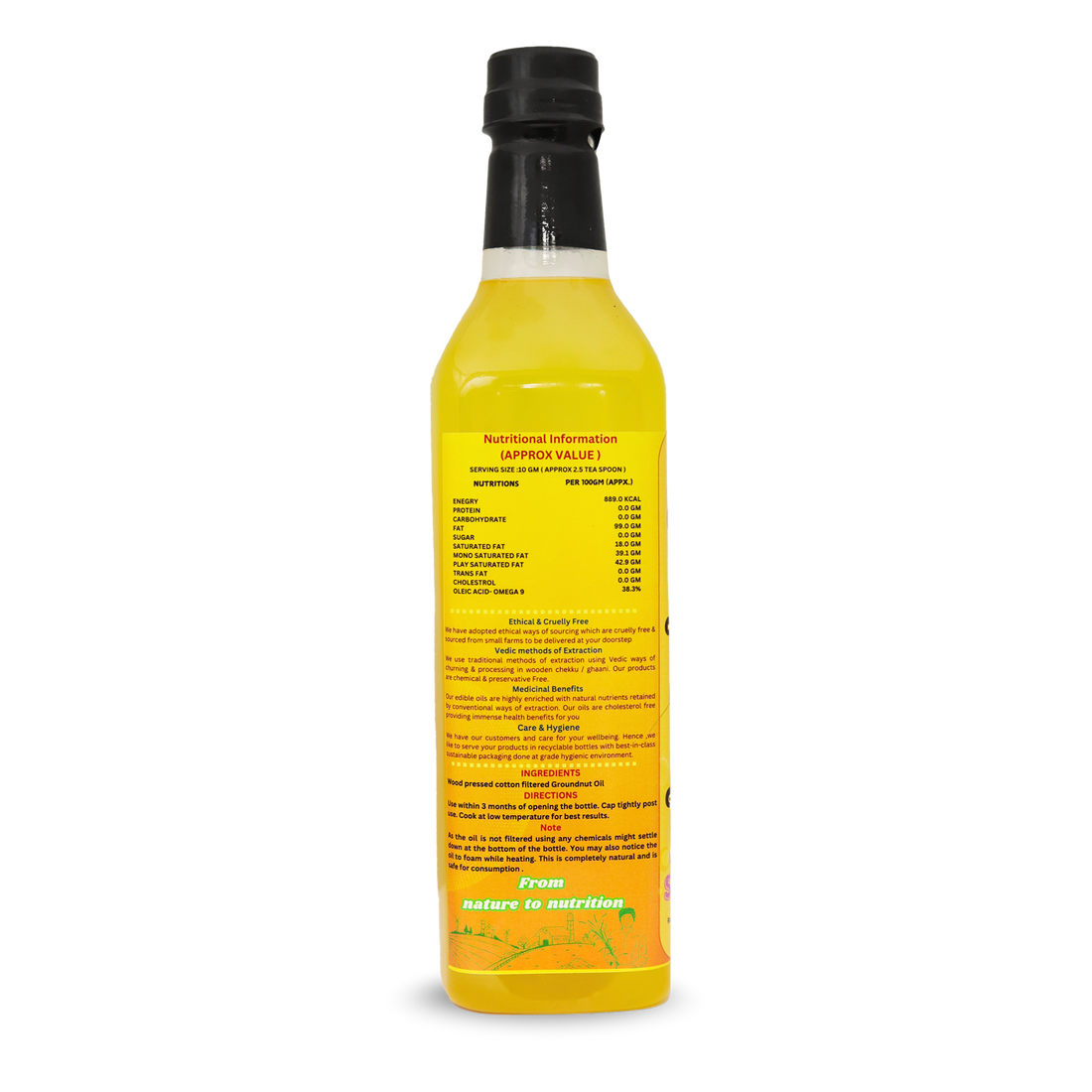 Organic Mustard Oil (1 litre)