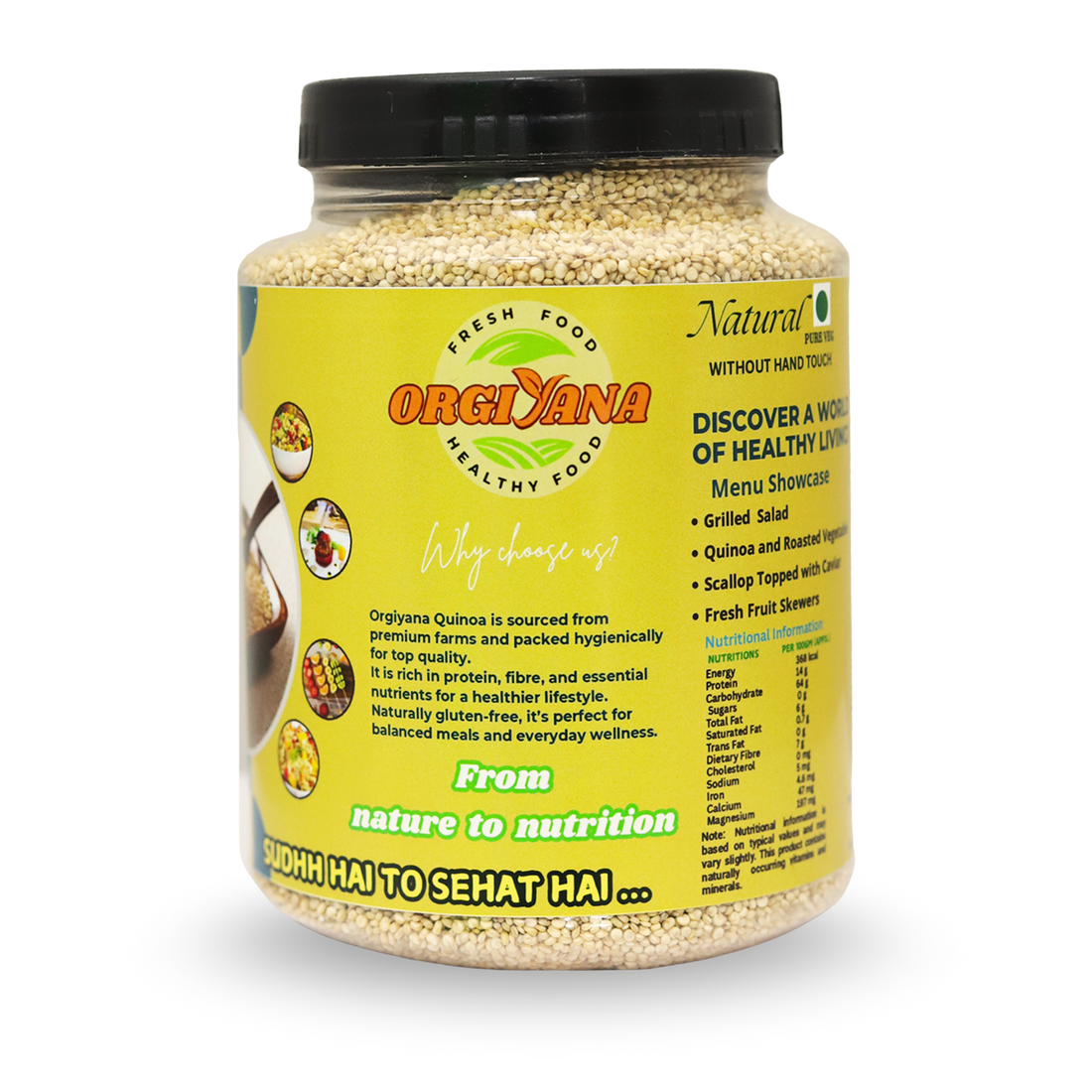 Organic Quinoa Seeds (500 gm)